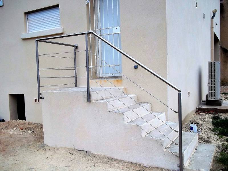 Garde corps pour escaliers