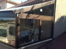 Pose d'une véranda sur Saint Saturnin les Avignon (84)