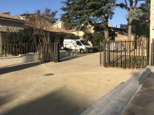 Fabrication et pose d'une clôture et d'un portail pour la commune de Monteux dans le Vaucluse (84)
