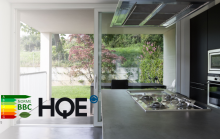 Baie vitrée coulissante - PVC