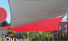 Toile Lov Natural - 4 pointes